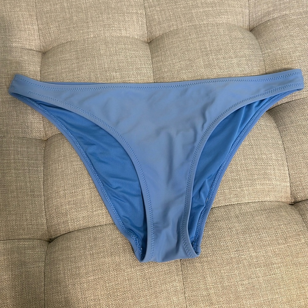 light blue aerie bikini bottoms